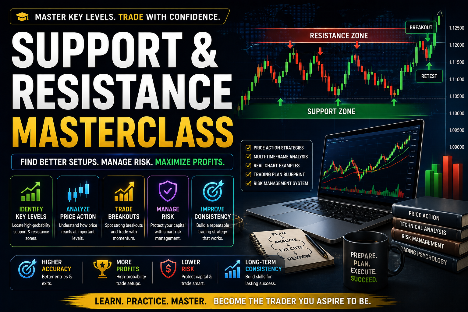 Support & Resistance Masterclass